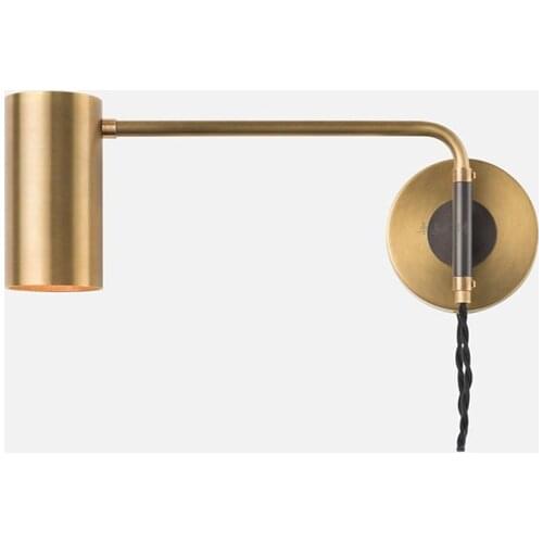 Modern vintage glass wall sconces nordic decoration home wood crystal living room corridor wall lamp corridor wall lamp