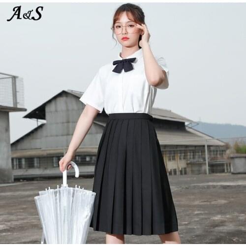 Anbenser Summer Women cute short High Waist Pleated Skirt y2k Casual Kawaii A-line Plaid Skirts Japanese School Uniform Skirts