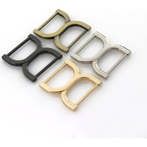 1pcs Metal Fashion Buckle Adjustable Buckle for DIY Leather Craft Bag Strap Belt Handle Shoulder Garments Shoes Accessories
