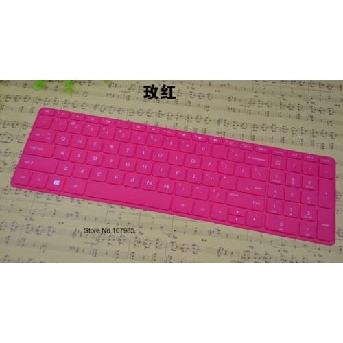 15.6 inch Silicone Laptop Keyboard Cover Protector Film Skin For HP PG15-e065tx TPN-F113 TPN-C117 Compad15-a102TX TPN-0140