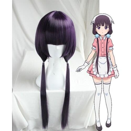 Anime Blend S Cosplay Wigs Maika Sakuranomiya Cosplay Hair Wig Heat Resistant Synthetic Wig Halloween Carnival Party Maid Wig