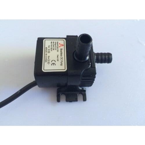 Mute Brushless DC Pump, Can Pump Water/ Oil/ Fluids, Miniature Submersible Pump, 12V, Max Head 3m, For Plumbing Mattress Pump