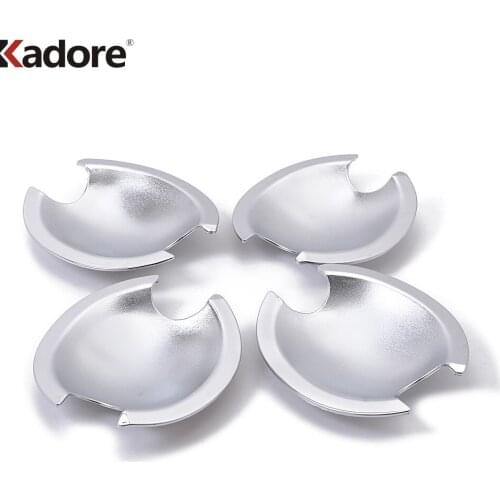 Side Door Handle Cup Bowl Cover Trim For Nissan Teana 2008 2009 2010 2011 2012 ABS Chrome Car Styling Accessories 4pcs