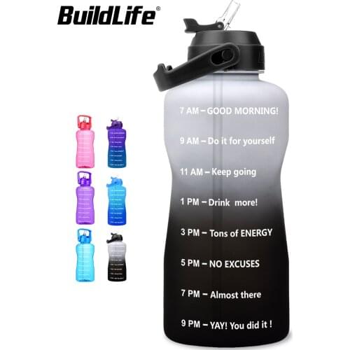 BuildLife Plastic Water Bottles