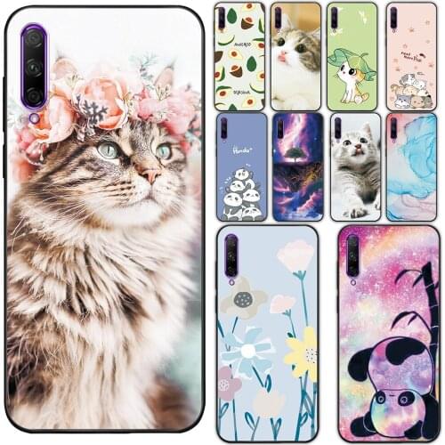 For Huawei Y9s Case Coque on Huawei P Smart Pro 2019 Phone Back Cover For Honor 9X Premium Soft TPU Silicone Case For Huawei Y9s