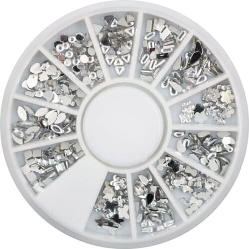 LF Nail Drill Box Jewelry For Sticker Needlework FlatBack Scrapbooking Decoration DIY Embellishments Accessories