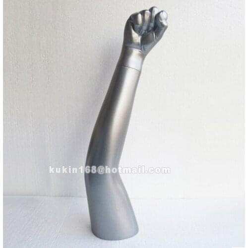 Mannequin arms used for elbow pads support / wrist guard display