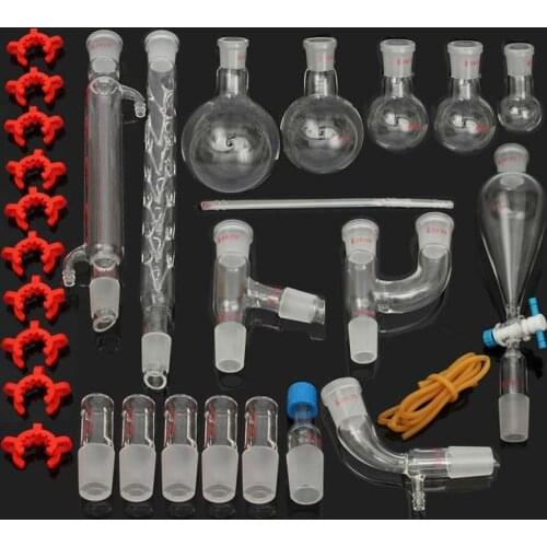 Brand New Boro Laboratory Glass Kit (Lab Equipment), Lab Glassware Kit 24/29-29pcs