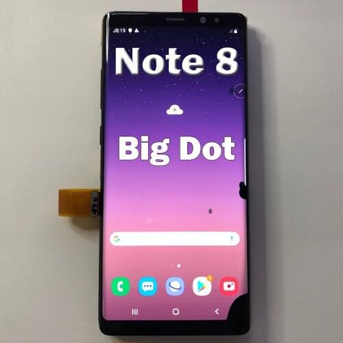Original Used Have Big Dot LCD For Samsung Note 8 LCD Display Touch Screen Digitizer For Samsung Galaxy Note 8 N9500 N9500F LCD