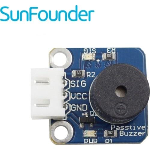 SunFounder Passive Buzzer Module for Arduino with 3-Pin Anti-reverse Cable