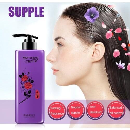 MOFAJANG 500ML Professional Essential Oil Aromatherapy Hair Shampoo Plant anti-dandruff Deep Clean Oil Control Repair Hair Care