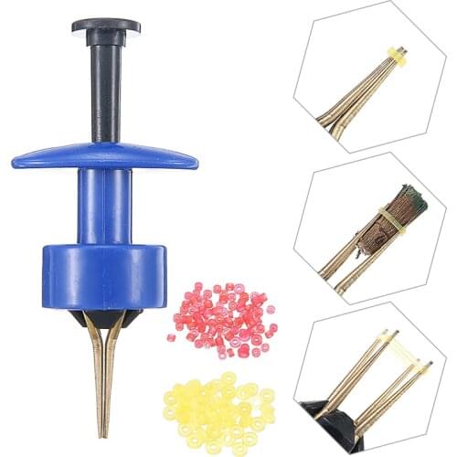 Carp Fishing Tackle Pellet Plier Red Worm Bander Banding Tool W/ Free Bait Bands Assisted Bloodworm Lure For Hanging Live Bait