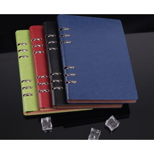 A5 Spiral Notebook Binder Folder Loose-leaf notebook Travel Diary Notepad A5/A6 Journal Dowling paper Stationery Office Supplies