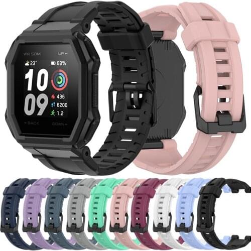 Sport Band For Xiaomi Huami Amazfit Ares A1908 Smartwatch Strap Silicone Watchband with tool Replacement Watch Wrist Bracelet