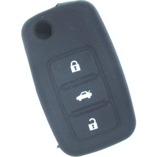Remote Silicone 3 Key Shell Case Cover Flip FOB For AUDI A1 A3 A4 A5 A6 A7 S3 S4 S5 S6 S7 S8 QS5 Q3 Q5 Q7 R8 TT TTS car styling