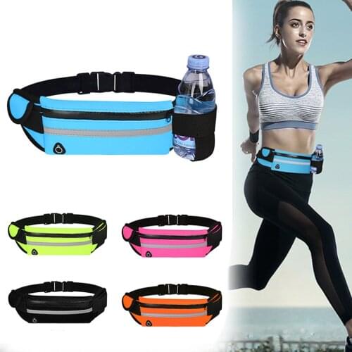 Waterproof Running Waist Bag Outdoor Sports Running Belt Bags Women for Iphone Phone Jogging Bags for Women Men Lady