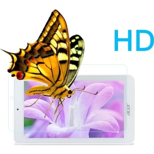High Quality HD lcd screen protector film For Acer Iconia One7 B1-770 7.0" Clear glossy front protective cover+ clean cloth