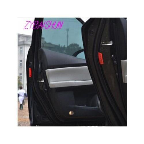 4 pieces/set. Reflective open door sticker warning child safety car sticker for Honda CRV Accord Odeysey Crosstour FIT Jazz