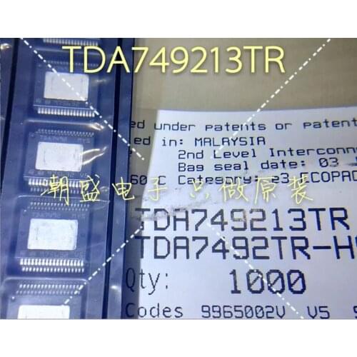 5/PCS LOT TDA749213TR TDA7492 SSOP36 dual BTL Class D audio amplifier original authentic