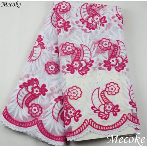 African Lace fabric Hot Sell France Mesh New Arrival 2019 deep purple swiss voile lace african cord Lace guipure lace Fabrics