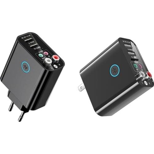Bluetooth Receiver Transmitter 2-In-1 Bluetooth 5.0 AUX Audio Adapter for TV Headphone Speaker Stereo System