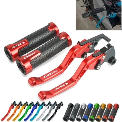 Cb300 F Handbrake Set Adjustable Brake Handle Clutch Levers Motorcycle Thruster Grip For Honda CB300F 2014 2015 2016 2017 2018