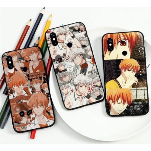 Fruits Basket Kyo Sohma Phone Case For Xiaomi Redmi note 7 8 9 t max3 s 10 pro lite funda shell cover coque