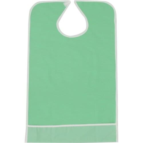 Adult Reusable Bib Mealtime Fabric Protection Disability Aid