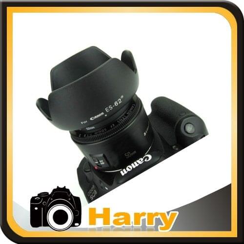New ES 62 II ES-62 II Lens Hood for Canon EF 50mm f/1.8 II Lens ES-62II