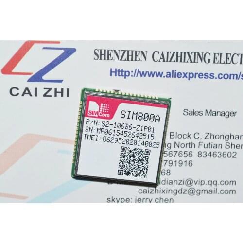 SIMCOM Newest original module GSM/GPRS SIM800A module pin to pin and can replace to SIM900A module with high performance