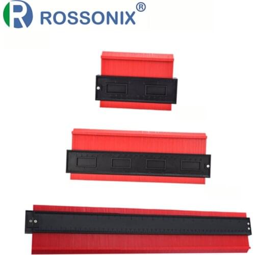 3 Pieces Set 5 inch 10 inch 20 inch Contour Gauge Plastic Profile Copy Tile Woodworking Marking Measuring Tools