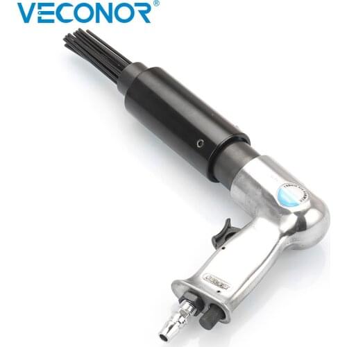 Veconor Air Pneumatic Multi-Needle Scaler Tool Pistol Grip Rust Removal Slag Corrosion Remover Deburrs Professional Power Tools
