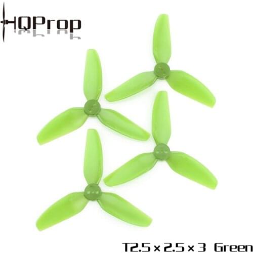 HQPROP T2.5X2.5X3 2535 3-Blade PC Propeller for RC FPV Racing Freestyle 2.5inch Cinewhoop Ducted Drones Replacement DIY Parts