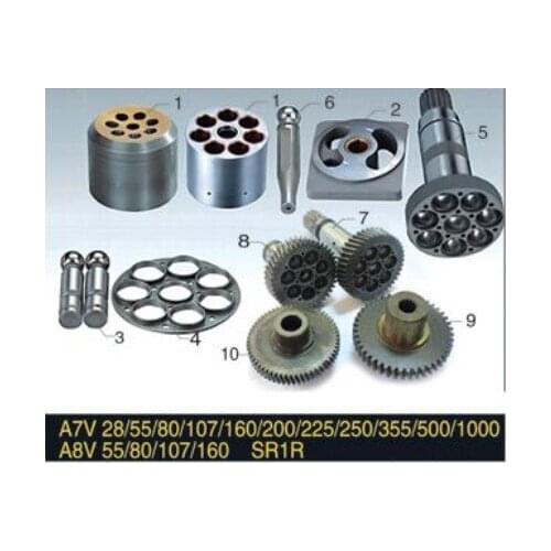 Repair Rexroth piston pum A7V28 A7V20 plunger pumps spare parts cylinder block valve plate retainer plate repair kit