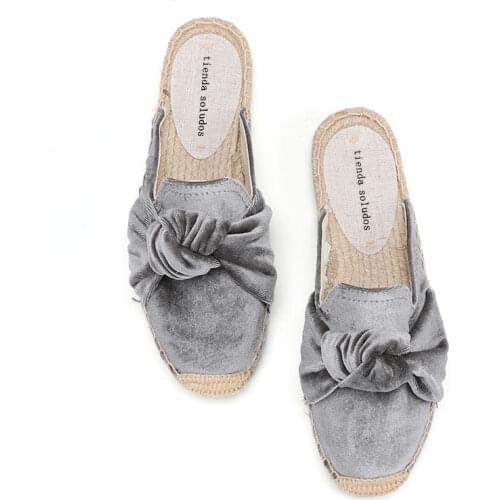2020 Top Limited Terlik Tienda Soludos Espadrilles Slippers For Cute Shoes Zapatos Mujer Pantuflas De Fluffy Slides Womens Cat