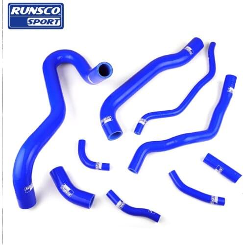 Silicone Coolant Radiator Hose Kit For Honda Civic FD2 FG2 K20A Engine 8th generation 9PCs/set
