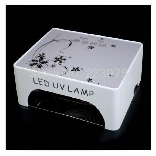 Nail Dryer New Pro Nail Art Manicure & Pedicure Polish Gel Curing Dryer 36w Ccfl + Led Uv Lamp with Bottom Removable