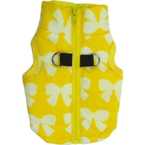 Winter Dog Clothes Harness Vest Small Dog Clothing Puppy Coat Chihuahua Yorkie Poodle Windproof Jacket Pet Costume Dropship