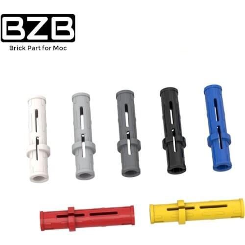 10PCS MOC Parts 6558 High-Tech Pin Long Friction Ridges Lengthwise Building Blocks Parts DIY Educational Parts Toys For Kid