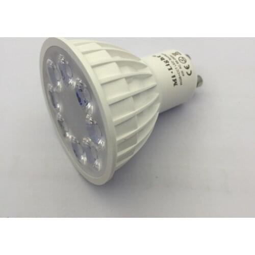 2pcs LED bulb 4W Mi Light AC85~265V 2.4G Wireless Milight Dimmable Led Bulb GU10 RGB+CCT Spotlight Indoor Decoration bulb FUT103