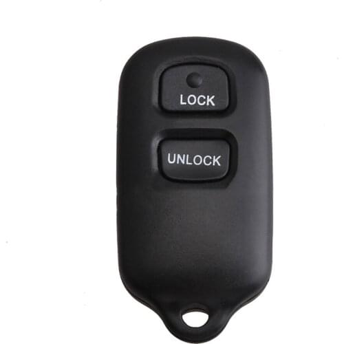3 Buttons Keyless Entry Remote Control Car Key Fob for Toyota Camry Sienna Solara Celica Matrix Corolla Black 315MHZ GQ43VT14T
