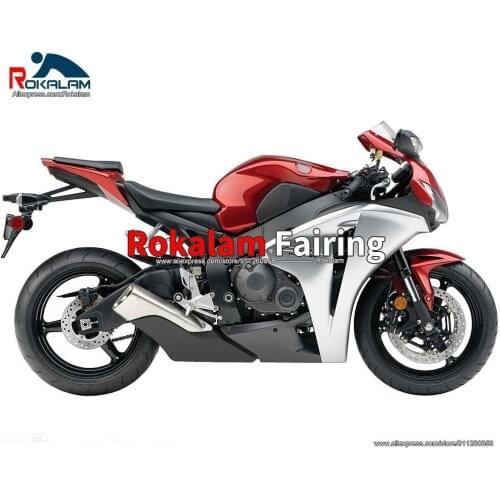 Aftermarket Shells For Honda CBR1000 RR 2009 CBR1000RR 2008 CBR 1000RR 2011 Motorcycle Red Fairing Kit (Injection Molding)