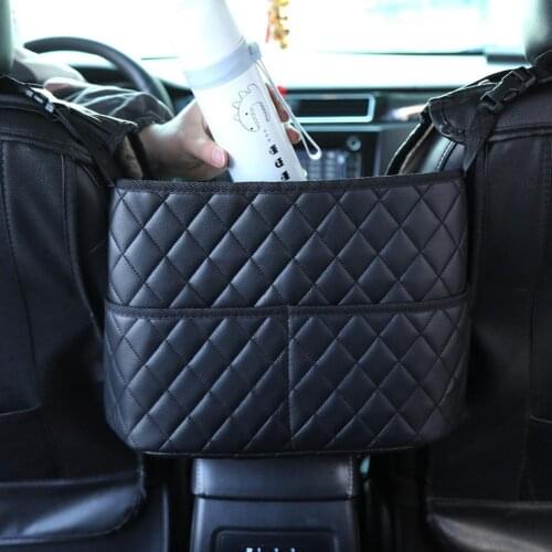 Automoible Rear Seat Back Hanging Nets Pocket Trunk Bag Organizer Auto Stowing Tidying For Universal Multifunction Car Organizer