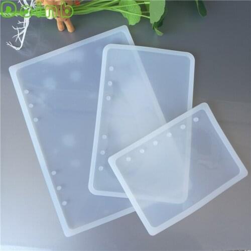 Doinb Soft Silicone Notebook Mould Resin Decorative Craft Jewelry Making Mold Resin Molds for Jewelry