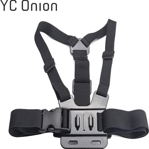 Elastic Chest Mount Harness Belt Accessories For Go Pro Hero 7 6 5 4 3 2 Sony Xiaomi Yi SJCAM Sport Camera Accessories