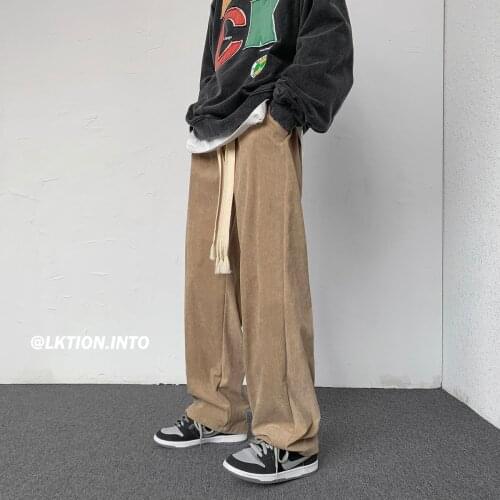 Мужские вельветовые брюки INXYZ China At AliExpress