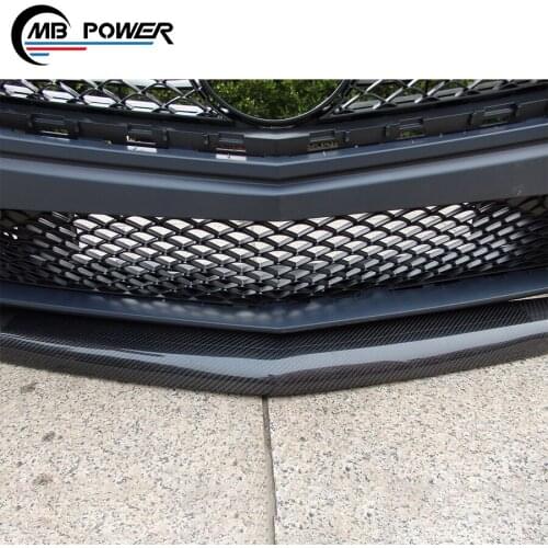 Carbon finber front skirt for cls63 w218 carbon front lip cls63 front bumper carbon finber autoparts 2017 2016 2015