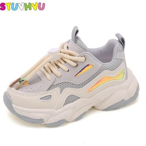 Brand Children Sports Shoes 2021 Spring and Autumn New Girls Running Shoes Boys Sneakers Kids Casual Shoe Non-slip Breathable