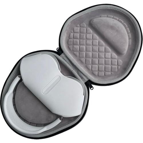 Fashion Carrying Case for Apple AirPods Max Wireless Bluetooth Headset Bag Storage Box Protection Sleeve Cover Drop-proof Pouch