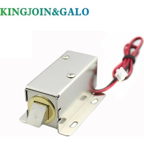 DC12V 0.8A small electromagnetic lock storage cabinets electronic lock mini electric bolt lock drawer file cabinet lock